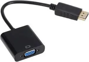 To VGA Adapter Cables DP To VGA Converter Cables Male to Female Converter For PC Computer Laptop