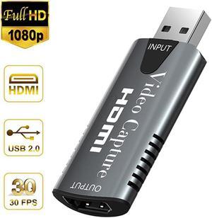 2.0 1080P HDMI Video Capture Card Live Streaming Recorder Box for PS4/Switch