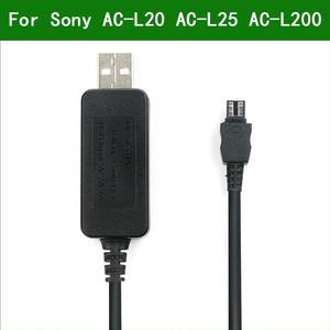 5V USB AC-L20 AC-L25 AC-L200 Power Adapter Charger Supply Cable For  HDR-CX180 HDR-CX190 HDR-CX200 HDR-CX210 HDR-CX220