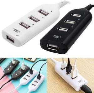 2.0 4 Port Multi Hub Splitter External Extension Adapters For PC Laptop Multi 4 Port  2.0 Power Adapter Cable Hub Splitte