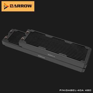 water cooling Copper Radiator Dabel-40a 360/480,40mm Thickness 12 Circulating Waterways, Suitable For 120mm Fans,