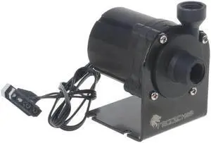 12V 10W DC Water Pump 600 L/H G1/4" Input Output Water Cooling With Holder 95AD