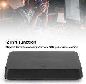 4K HDMI HD Video Capture Card HDMI to USB Live Streaming Game Broadcast Acquisition Box HDCP decoder for PS3 for PS4/DVD