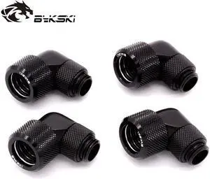 4pcs/set Water Cooling Fittings G1/4 OD14mm 12mm 16mm Hard Tube Fitting Computer Accesspries Fitting use for Acrylic Tube