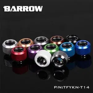Hard Pipe Choice Multicolor Compression Fitting OD 12mm 14mm 16mm Rigid Tubing 12 Colors TFYKN-T12 T14 T16