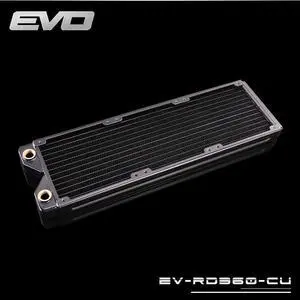 EVO EV-RD360-CU 360mm 3x120mm Copper Radiator Water Cooling