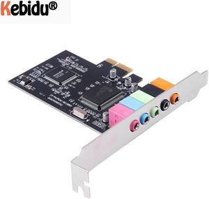 High Quality PCI Express x1 PCI-E 5.1Channels CMI8738 Chipset Audio Digital Sound Card For Windows Ordinary Sound Card