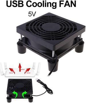 9cm/12cm Cooling Fan DC 5V USB Power Supply Quiet Fan for Router TV Set-Top Box Radiator Cooler DIY Repair Parts