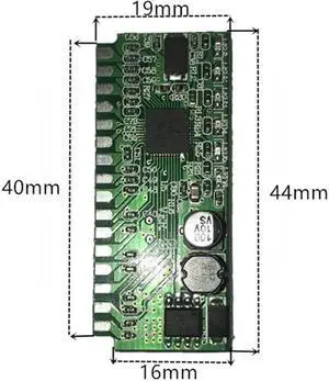 5-port 100M and Gigabit switch motherboard supports customizable screw hole location network switch PBC factory direct design