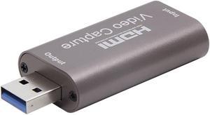 3.0 To HDMI Converter 1080P HDMI Video Capture Card Live Streaming Record Box Audio Video Grabber For Windows Android
