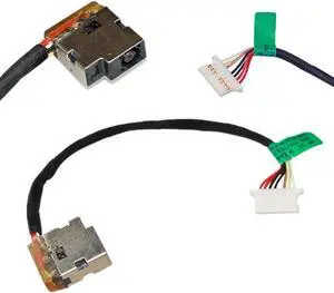 Replacement DC Power Jack Repair Parts With Cable Durable Laptops Connector Charging Port Useful For  250 255 Accessories
