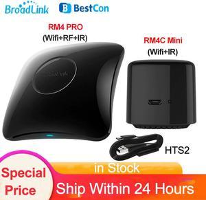 RM4 PRO Wifi RF IR Smart Universal Remote tCon RM4C Mini IR Universal Remote Controller HTS2 Sensor Voice Alexa