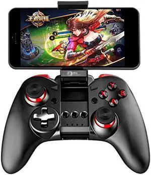 X5Plus Wireless Android Gamepad Joystick Game Controller Bluetooth BT3.0 Joystick for Mobile Phone Tablet TV Box Holder