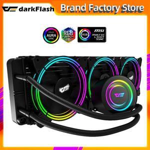 TR ARGB water cooling radiator desktop computer pc rgb fan Integrated CPU water Cooler heat sink LGA 2011/1155/AM4 AMD