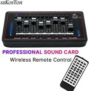 Sound Card Audio Interface External USB Headset Microphone Sound Card For Computer Phone Record Music Bm 800 Mic