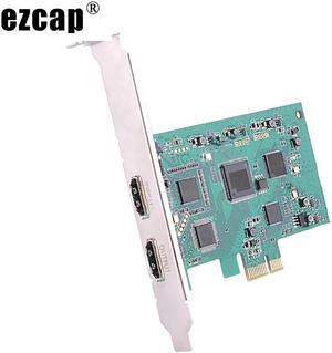 PCIE Audio Video Capture Card HDMI HD PCI Express Video Grabber 1080p 60pfs Recording Game Live Broadcast Streaming Plate
