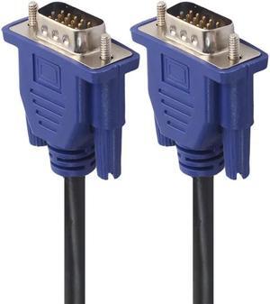 1.5m//5m VGA Cable 15 Pin Male to Male Extension Converter VGA Cable Cord Copper Core Cable For Computer Monitor Projector