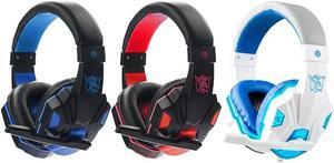 3.5mm Gaming Headsets Camouflage HD Stereo No Noise Head-mounted Professional Gamer Headphones for PS4 PS3 Xbox Switch Computer