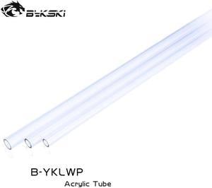 2pcs Acrylic Tube Hard Pipe ID 8/10/12mm 50CM DIY PC Wercooling OD12/14/16mm Transperant For Water Cooler Modding B-YKLWP