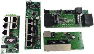 quality mini Motherboard price 5 port switch module manufaturer company PCB board 5 ports ethernet network switches module