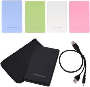 Case 2.5 inch External SATA To USB 2.0 Hard Drive Enclosure For SSD Disk Case  Box Disk Drive Case Rapid Transmission