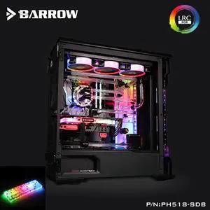 tank for  518 Computer Case Chasis ,RGB reservoir ,support sync motherboard PH518-SDB,(5V 3Pin) cooler