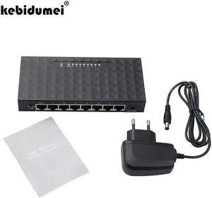 High Performance Smart Gigabit Switch 8 Port Switch 8 Port 10/100/1000Base Gigabit Ethernet Network Switch