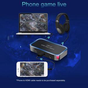 Out Video Recording Box with Game Entertainment CK200 USB 3.0 HDMI Accessories for Game Live Streaming