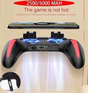 Gamepad Pubg Controller Double Cool Fan 5000 Mah Powerbank Game-Controller Android Joystick Mobile Game Pad