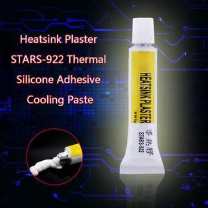 2pcs Heatsink Plaster Thermal Silicone Grease Adhesive Cooling Paste Strong Adhesive Compound Glue Heat Sink Sticky Props