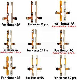 Quality Volume Button Flex Cable For   8 Lite /  Play 7A 7X 7C 7S 6X 6A 6C 5C pro P8 Lite 2017