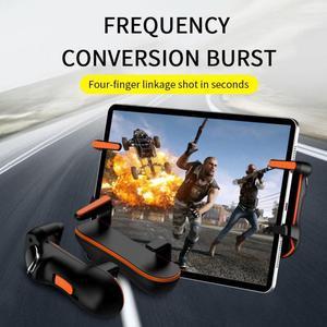 Tablet Computer Eating Chicken Artifact One-Click Burst Multi-Color Game Handle L1R1 Trigger Button Game Controller For Ipad