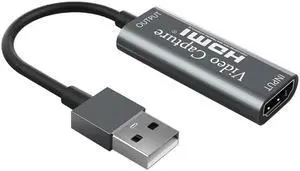 4K 1080P USB 2.0 MI Video Capture Card MI To USB Game Capture Dongle Audio Video Recording Live Streaming Broadcast Plate