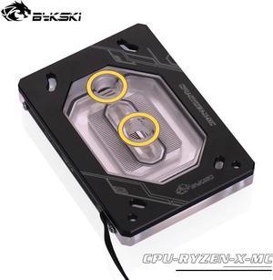 CPU-RYZEN-X-MC RGB Led CPU Water Cooling Block for AMD AM2 AM3 AM4 TR4 Black