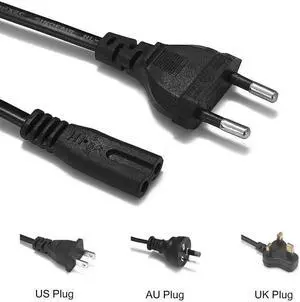 Japan IEC C7 Power Cable UK ro AU  Figure 8 Power Extension Cord For Power Supply Portable Radios  PS4 3Printer