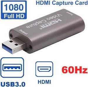 HDMI Computer Teaching 4K 1080P Mini Portable  Box Grabber Video  Card Audio Broadcast 60Hz Live Streaming