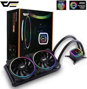 PC Case Water Cooling Computer CPU Fan Water Cooler Radiator integrated Liquid Cooling for  LGA 2011/115x/AM3/AM4