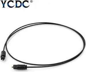 Durable Digital Optical Audio Cable Toslink Gold Plated 1m 1.5m 2m 3 m 5m 10m SPDIF MD DVD Gold Plated Cable