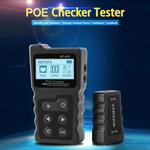 Network Cable Tester PoE Tester checker Over the Ethernet cat5 cat6 Lan tester network tools PoE Switch test Cable Tester