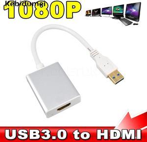 USB 3.0 to HDMI Converter USB3.0 to HDMI Cable Multi Display Graphic Adapter HD 1080P for PC Laptop Projector HDTV LCD