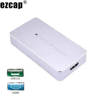 USB 3.0 HDMI Game Capture Card Full 1080P 60fps Video Capture Box OBS Live Streaming for IPhone PS4 XBOX Switch Broadcast Plate