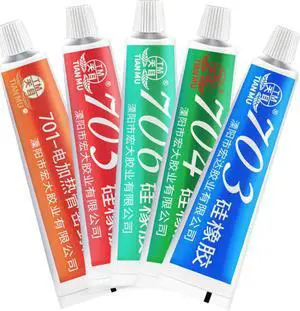 1PCS 704 Silicone Rubber 708 Silicone Thermal Silicone Grease 703 Potted Silicone 705 Sealant 706 Insulation Waterproof