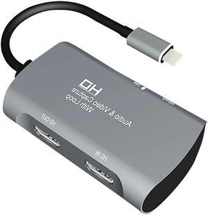 4K Video Capture Card 1080P 30Fps Full Hd USB Naar Hdmi Video Capture Recorder Apparaat Game Capture Box Voor Pc Mac Os