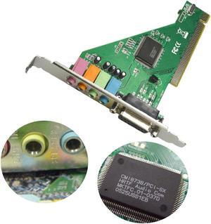 4.1CH CMI8738 Internal Practical Desktop PC Stereo Sound Audio Card Components Chipset DLS With Driver CD Computer Electronic