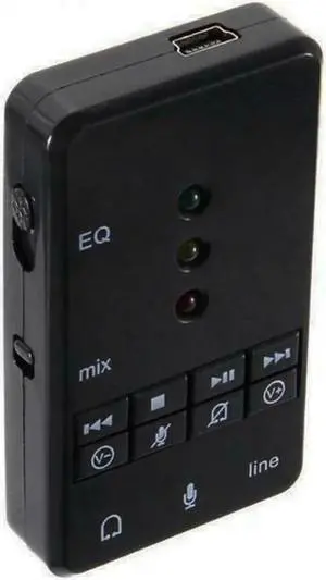 External Lightweight Professional Virtual 7.1 USB Port Home Audio Sound Card Independent Mini Recording Stereo
