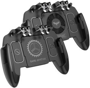 Mobile Controller Bundle  1 Joystick |e-Times 4 Triggers with L1 L2 Touch  Joypad Tablet for Various Games