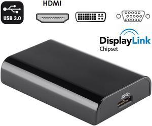 3.0 to HDMI VGA DVI Multi Display Adapter displaylink  3.0 to VGA DVI Converter for windows 10/8/7  mac os