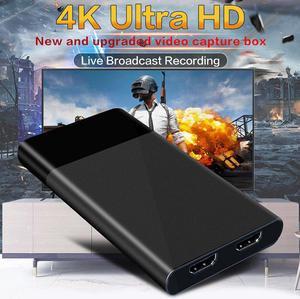 USB3.0 Portable Plug And Play Meeting Live Broadcasts Home Office Video Capture Card No Driver 4K 1080P 30fps High Speed