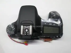 Original new Repair Parts For  EOS 70D Top Cover Assy With LCD Display Mode Dial Power Switch Button Shutter Button Cable