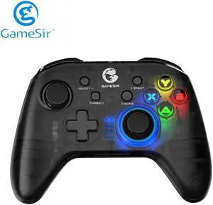 T4 Pro 2.4GHz Wireless Mobile Controller Bluetooth Gamepad with 6-axis Gyro for Nintendo Switch / Android / iPhone / PC
